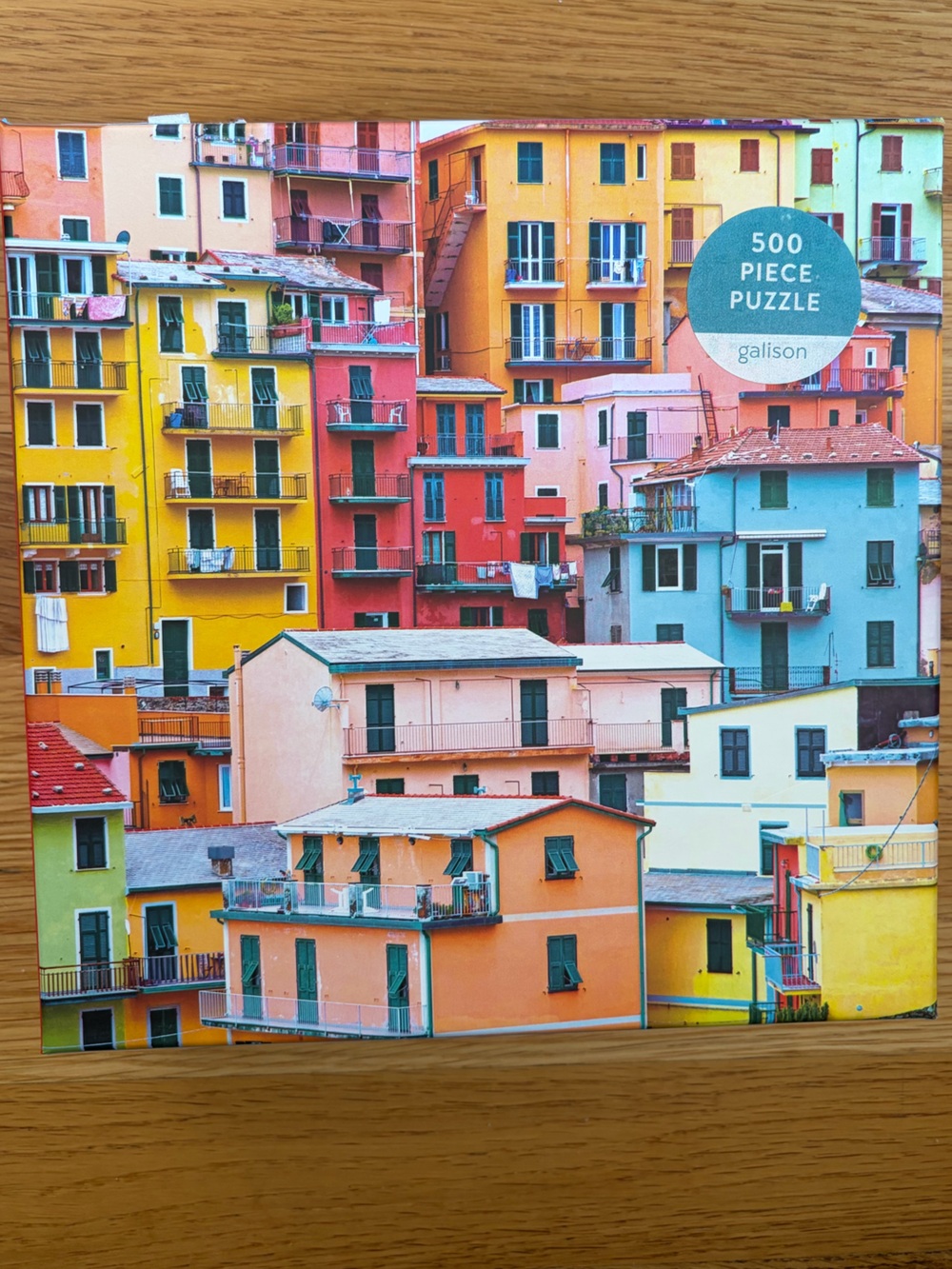 Galison Ciao From Cinque Terre 500-Piece Puzzle Italy